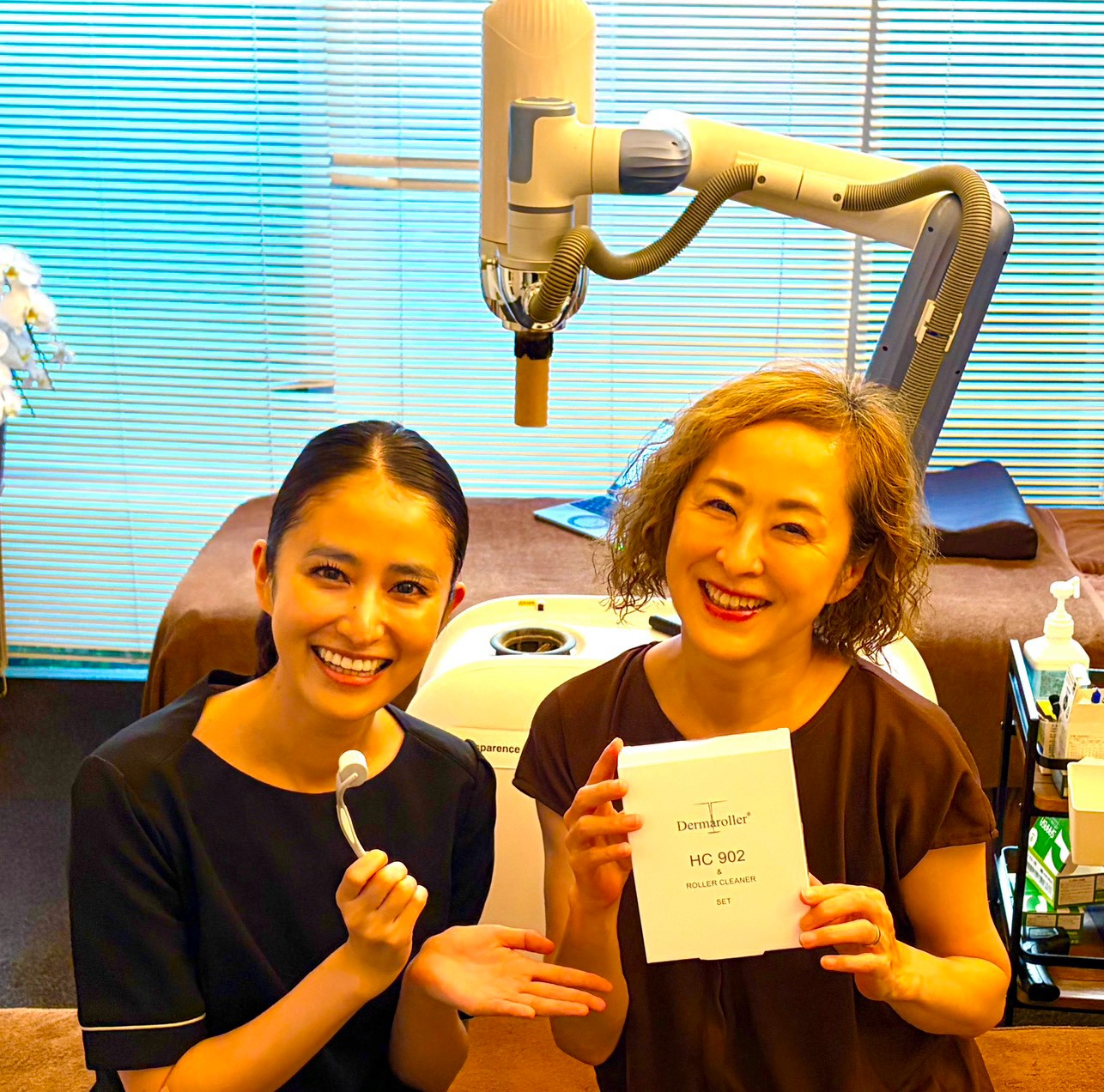 城之内早苗さんとダーマローラー